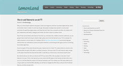 Desktop Screenshot of lemonland.net