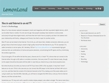 Tablet Screenshot of lemonland.net